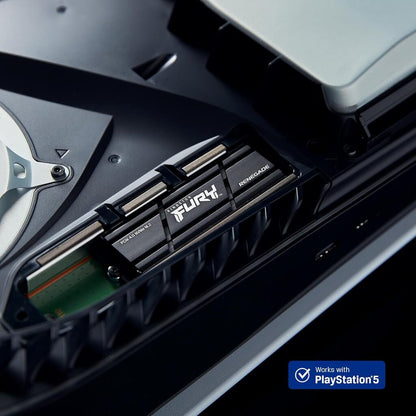 Kingston FURY Renegade 2TB M.2 PCIe 4.0 x4 NVMe 3D TLC Internal Gaming SSD with Heatsink