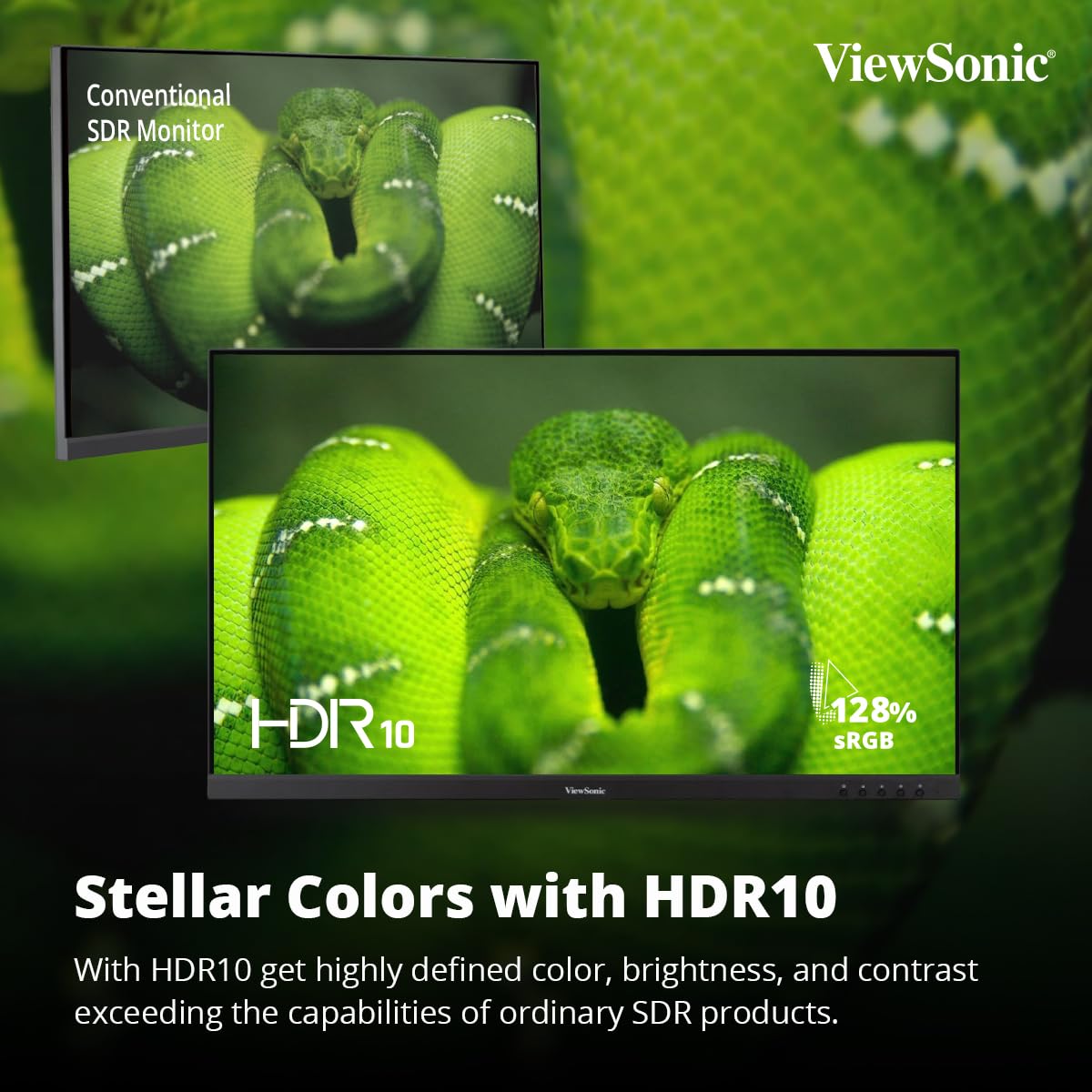 ViewSonic VA3209U-2K 32 Inch 2K QHD IPS USB Type-C Monitor with Speakers