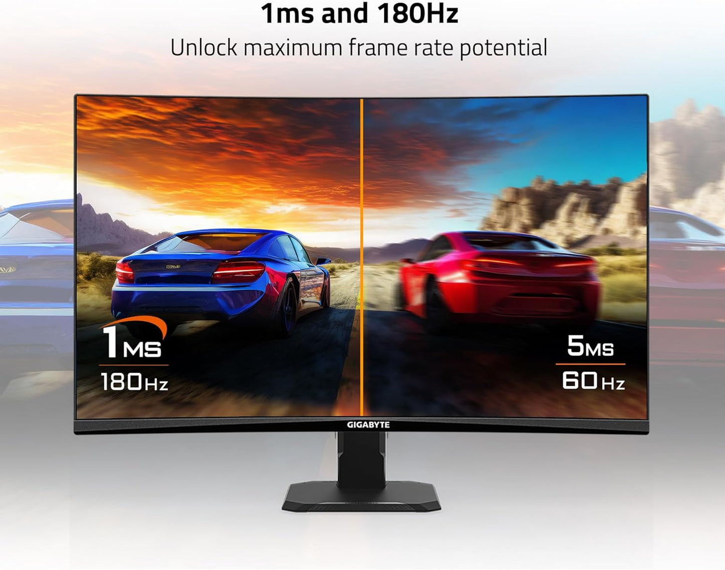 GIGABYTE GS27FC 27" 180Hz FHD FreeSync Premium Gaming Monitor