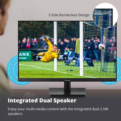 ViewSonic VA3209U-2K 32 Inch 2K QHD IPS USB Type-C Monitor with Speakers