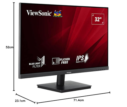ViewSonic VA3209-MH 32" 1080p FHD 75hz IPS Panel Monitor with Built-In Speakers