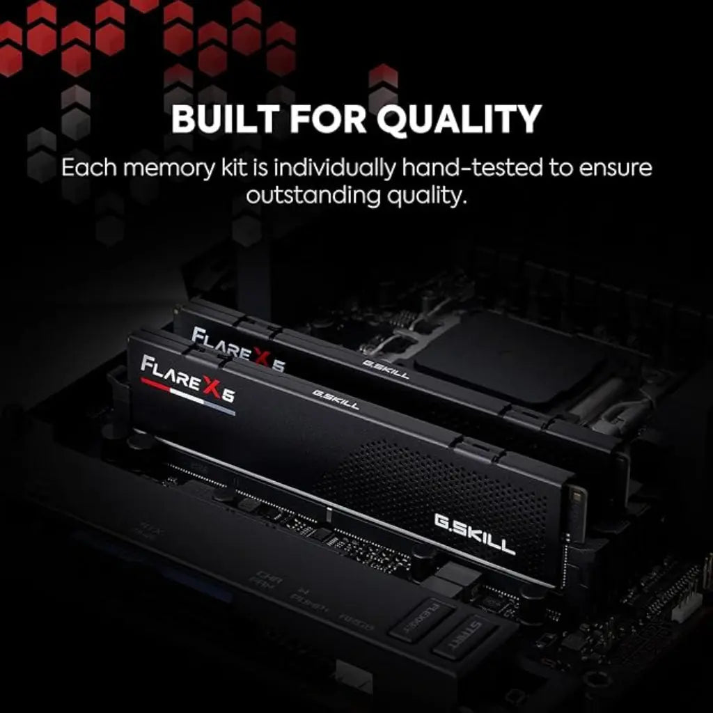 G.SKILL Flare X5 Series 64GB (2x32GB) DDR5 RAM 6000MHz CL30 Gaming Desktop Memory