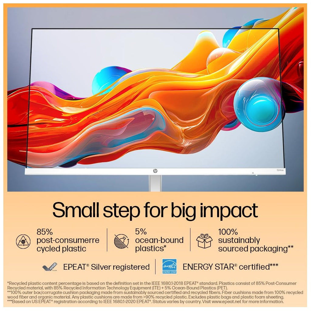 HP Series 5 524SA 23.8" FHD 100Hz Built-in-Speaker IPS Monitor