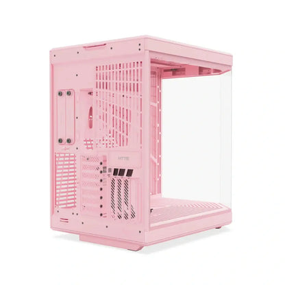 HYTE Y70 Mid-Tower PC ATX Case with Modern Aesthetic Case-Strawberry Milk