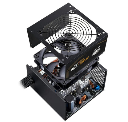 Cooler Master MWE 750 V3 230V 80 Plus Bronze Certified Non-Modular Power Supply – Black