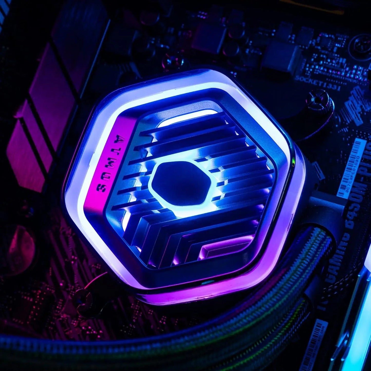 Cooler Master MasterLiquid 360 ATMOS ARGB 360mm AIO CPU Liquid Cooler - Black