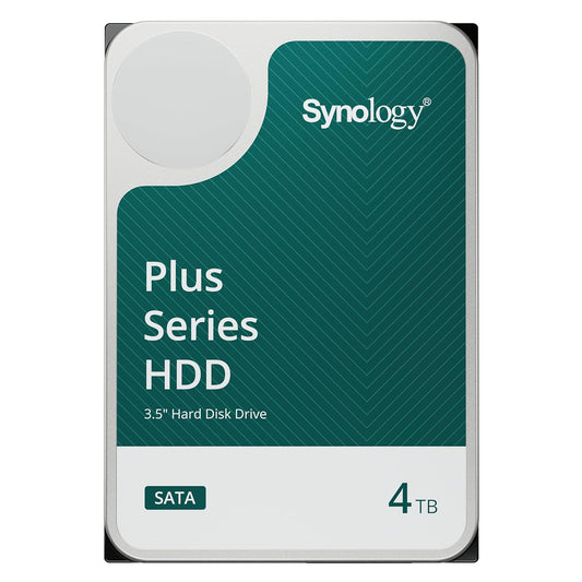 Synology Plus Series HAT3300 4TB 3.5" SATA 6Gb/s 5400RPM Internal NAS Hard Disk Drive