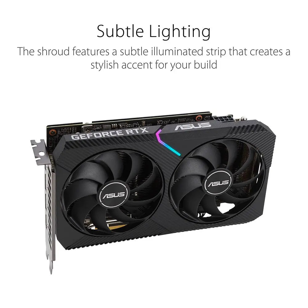 ASUS Dual GeForce RTX 3050 8GB GDDR6 128-Bit Graphics card
