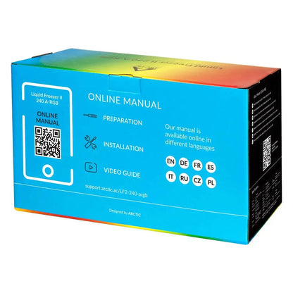 [Repacked] ARCTIC Liquid Freezer II 240 A-RGB 240mm AIO CPU Liquid Cooler with PWM Pump and Fans