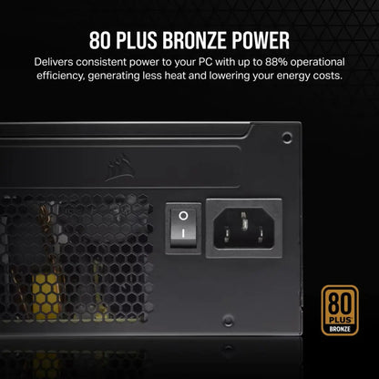 Corsair CX550 550-Watt 80 Plus Bronze ATX Power Supply