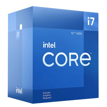 Intel Core 12th Gen i7-12700F LGA1700 Desktop Processor 12 Cores up to 4.9GHz 25MB Cache
