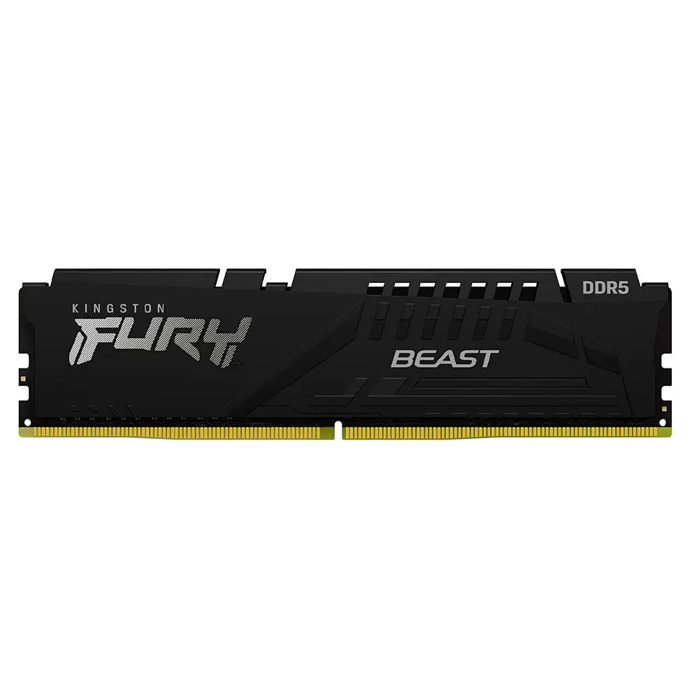 Kingston Fury Beast 32GB DDR5 RAM 5200MHz CL40 Gaming Desktop Memory