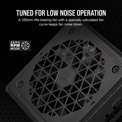 Corsair RM750e 3.0 750W Fully Modular 80 Plus Gold Certified SMPS Power Supply Unit - Black