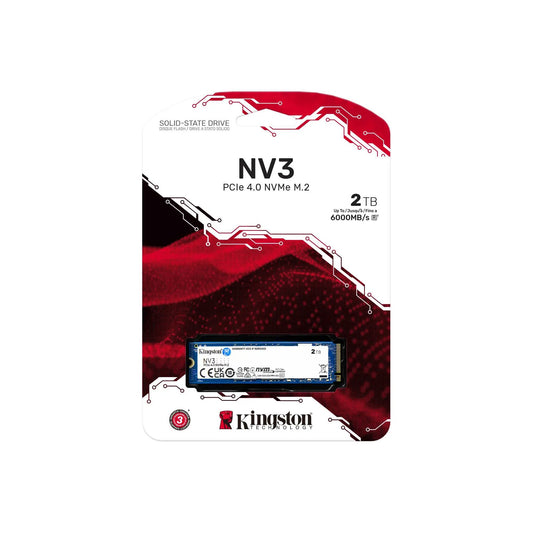 Kingston NV3 2TB M.2 NVMe PCIe Gen 4.0 Internal SSD