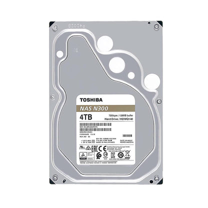 Toshiba N300 4TB 3.5-inch SATA 7200RPM Internal NAS Hard Disk