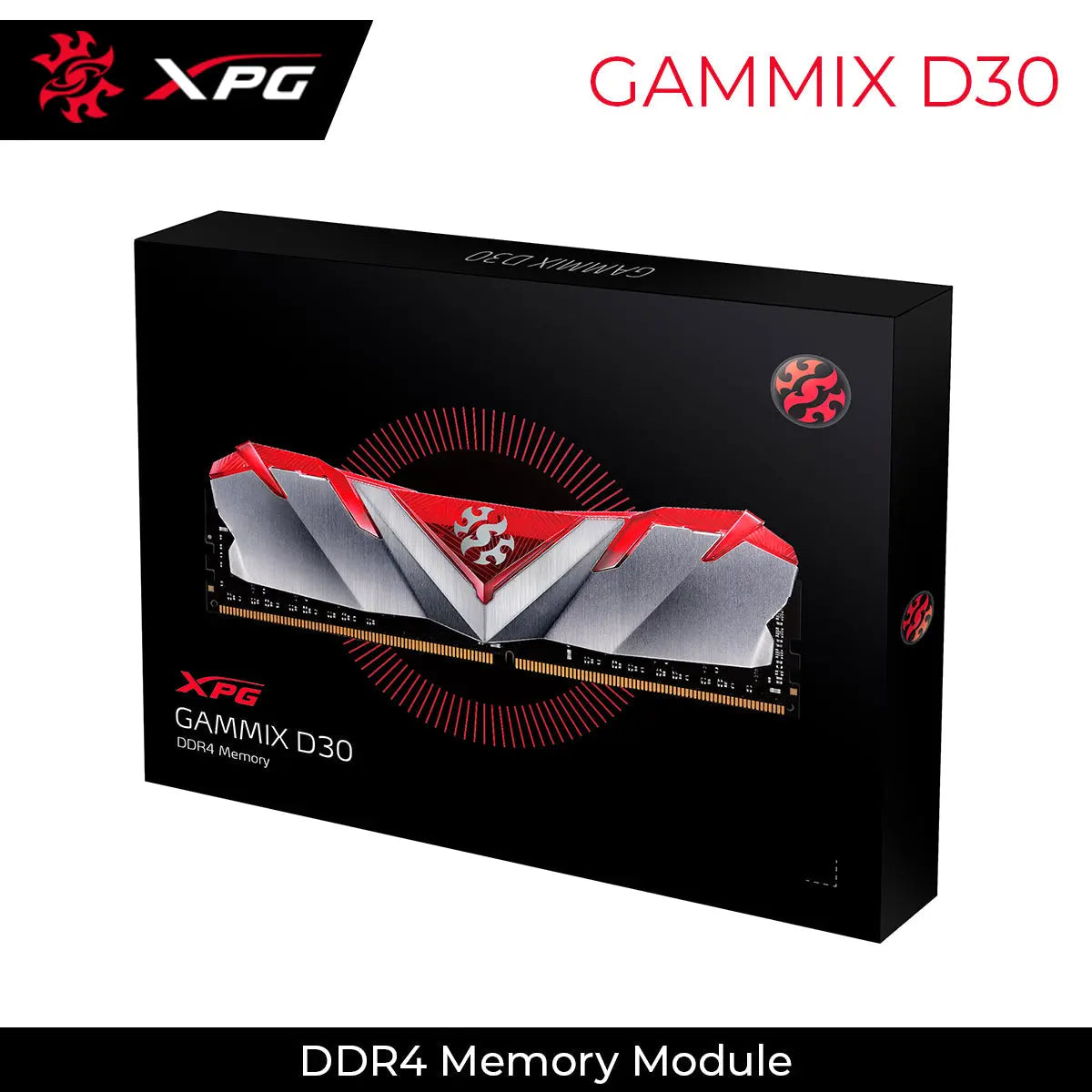 XPG GAMMIX D30 16GB 3200MHz DDR4 UDIMM Desktop Gaming Memory