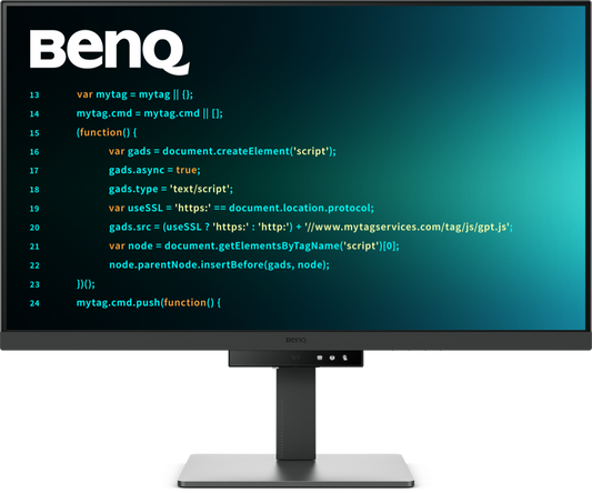 BenQ RD320U 32” 2160p 4K UHD Programming Monitor with MoonHalo Backlight and Built-in Speaker