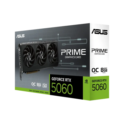 ASUS PRIME GeForce RTX 5060 8GB GDDR7 OC Edition Graphics Card