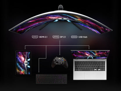 Samsung Odyssey G9 Neo 57" 240Hz Dual UHD Curved Gaming Monitor