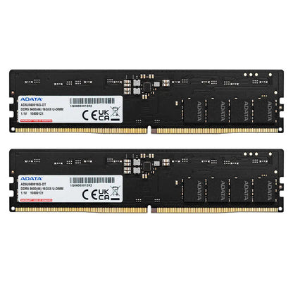 ADATA Premier 32GB DDR5 RAM 5600MHz CL46 U-DIMM Desktop Memory Module