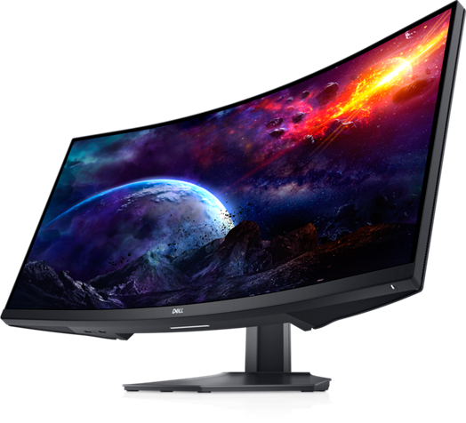 Dell S3422DWG 34" WQHD 144Hz VA Curved Gaming Monitor