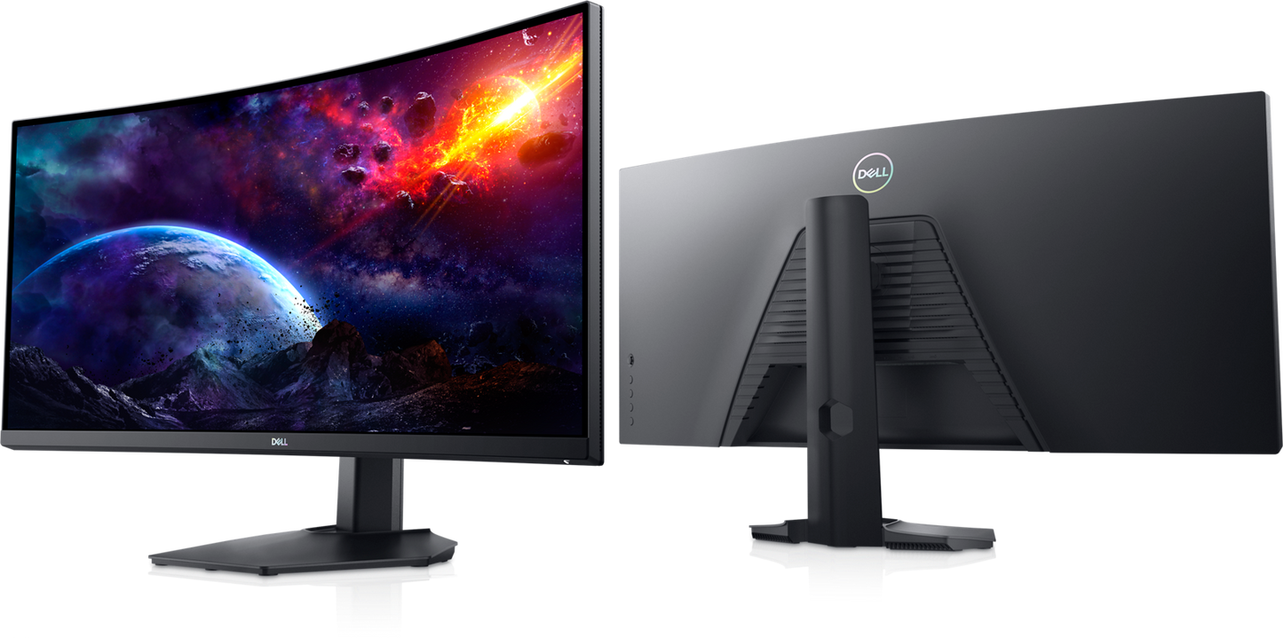 Dell S3422DWG 34" WQHD 144Hz VA Curved Gaming Monitor