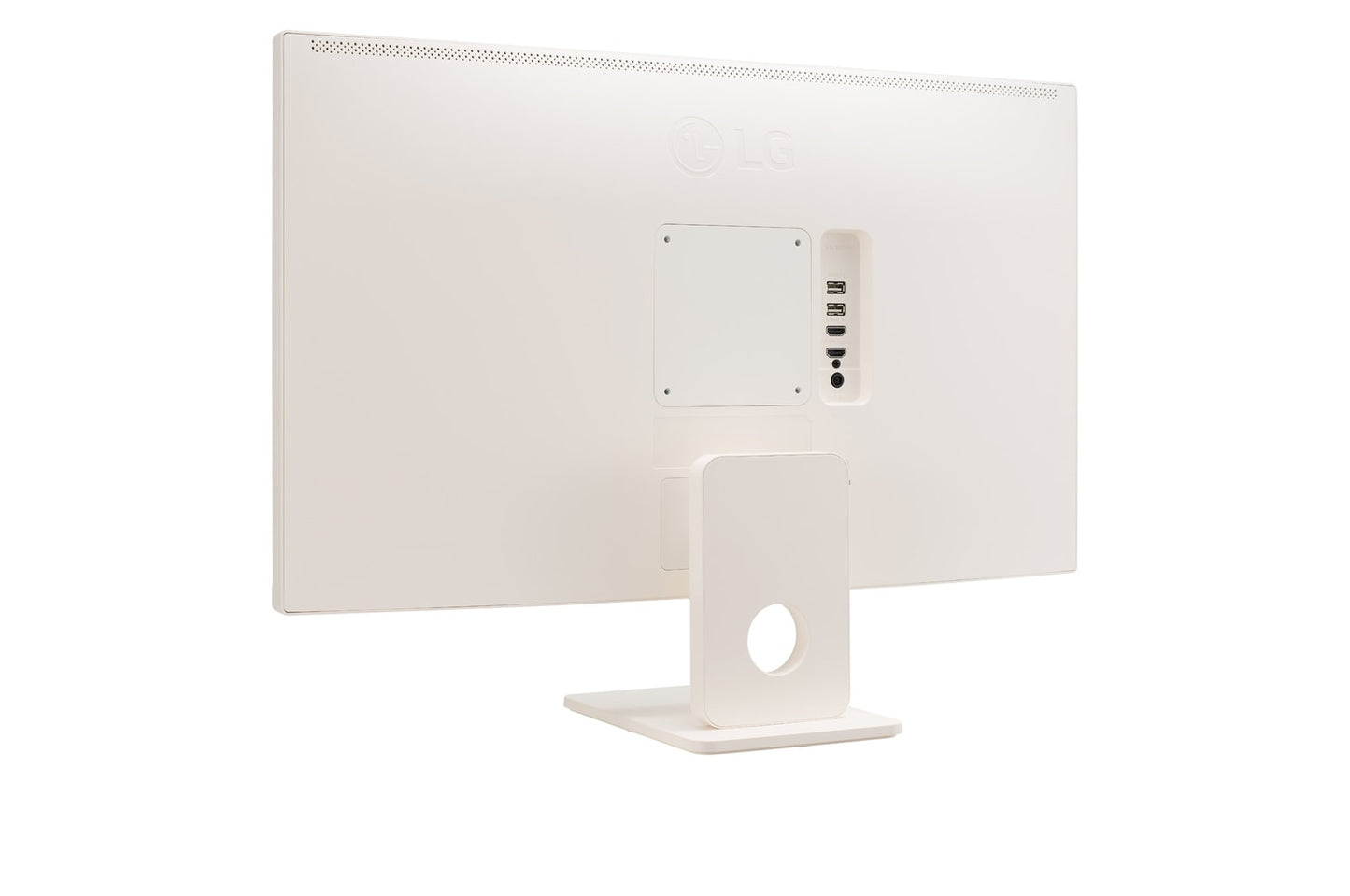 LG MyView 27SR50F-W 27" 60Hz 1080p FHD IPS Panel HDR10 Smart Monitor with Dual Stereo Speakers - White