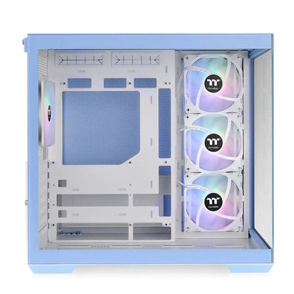 Thermaltake View 380 TG ARGB ATX Mid Tower Cabinet-Hydrangea Blue