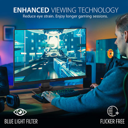 ViewSonic XG2431 24" 1080p FHD 240Hz HDR10 Fast-IPS Panel Gaming Monitor