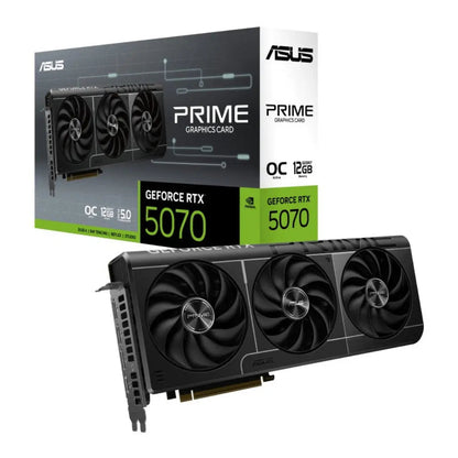 ASUS PRIME GeForce RTX 5070 12GB GDDR7 OC Edition Triple Fan Graphics Card